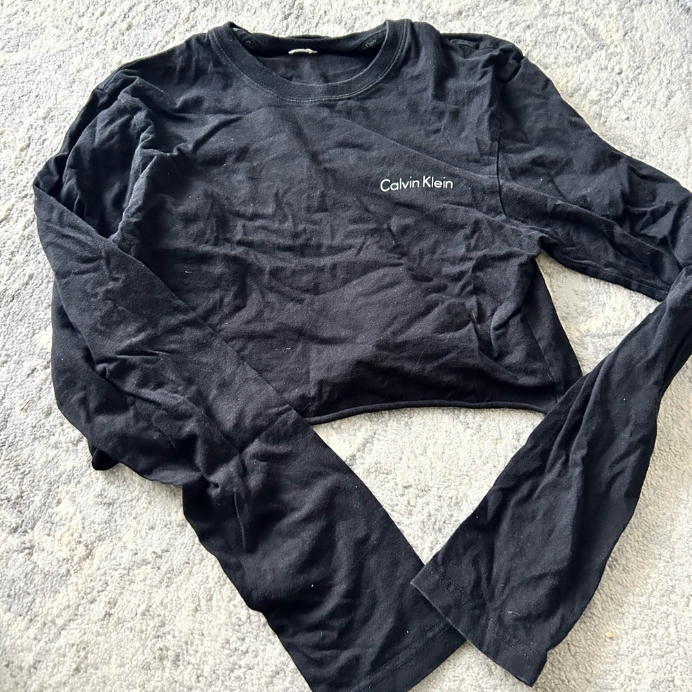 Calvin Klein Black Casual Top